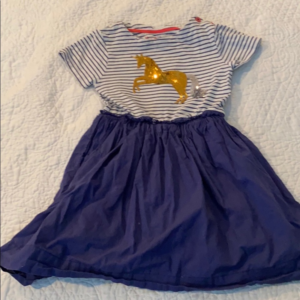 Cute sequined unicorn dress